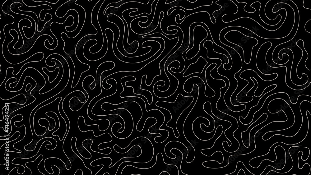 topographic contour background. contour lines background. abstract wavy line background. Topographic map contour background.
