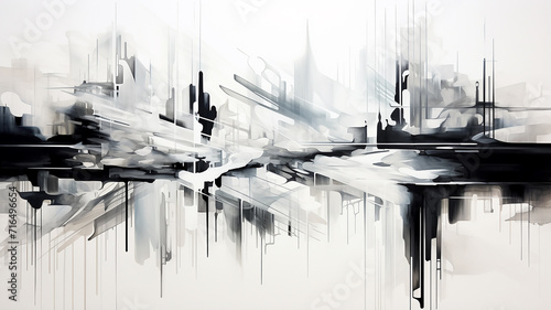 modernism abstractionism art white background, minimalism simple forms