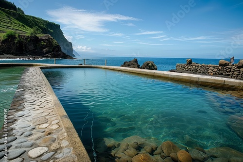 Ponta da Ferraria Thermal Baths  Azores  Portugal