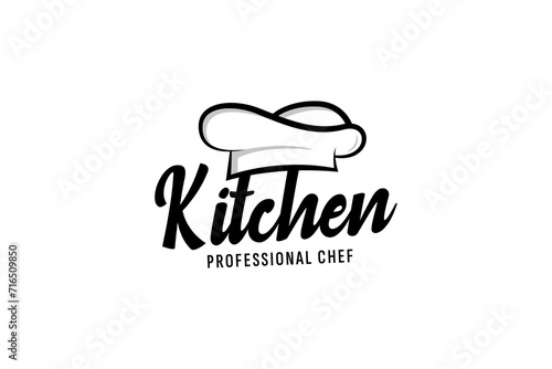 chef logo vector icon illustration