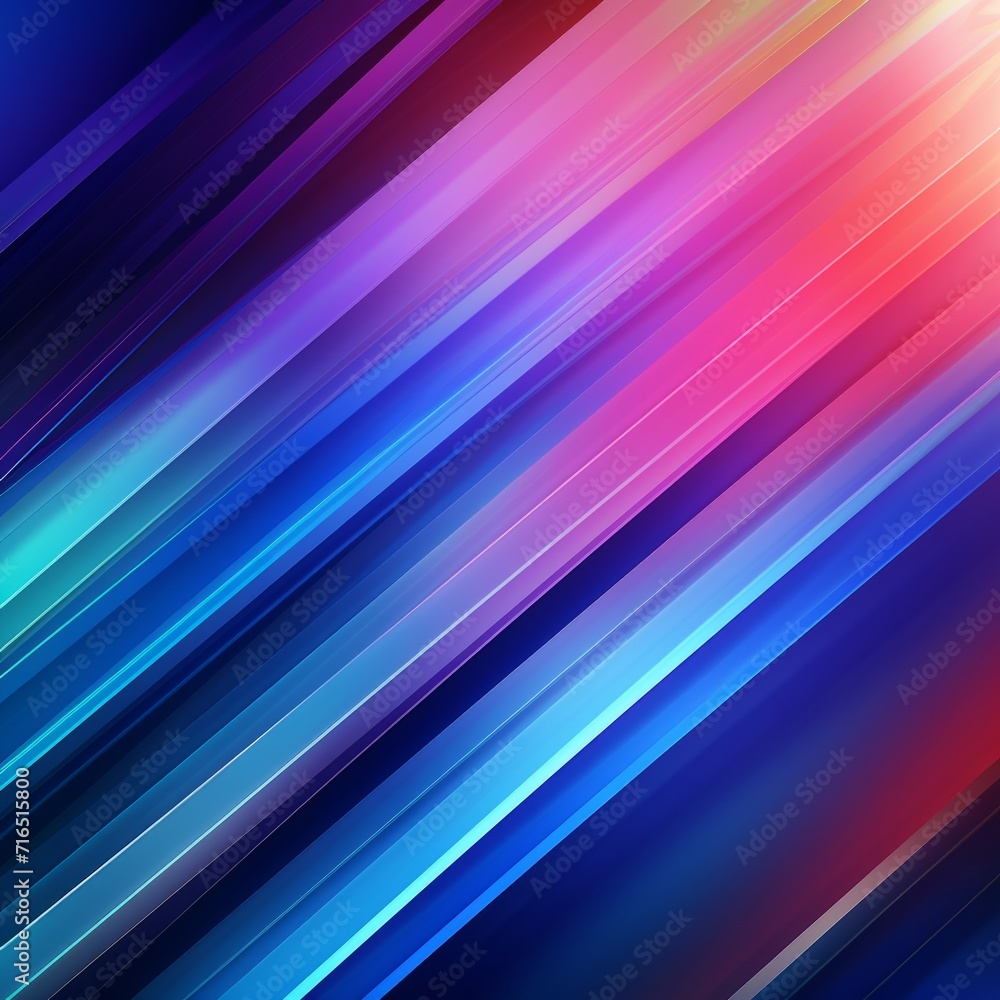Blue and Pink Abstract Background With Lines Blue and Pink Abstract Background With Lines