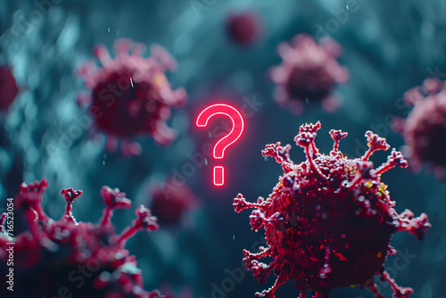  ? - Symbol on the background of macro viruses