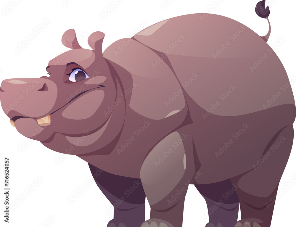 Hippo Cartoon