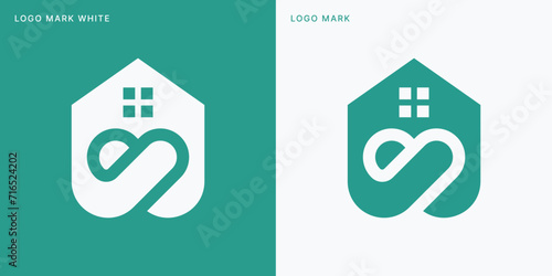 Wallpaper Mural Love House Logo Vector Icon Illustration Design	
 Torontodigital.ca