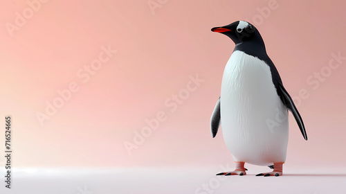 Penguin simple background