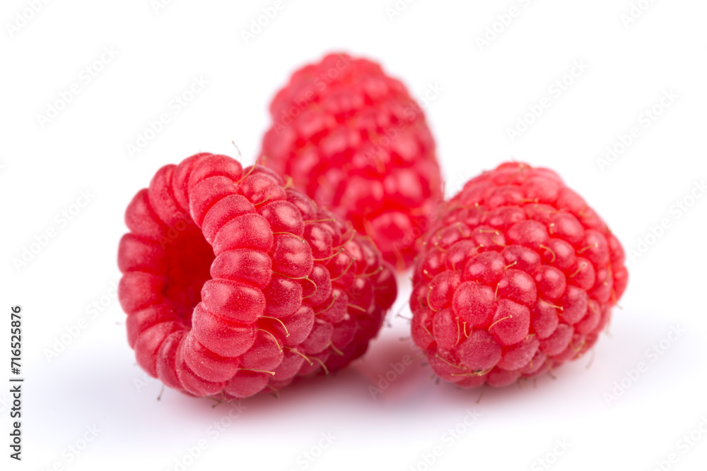 raspberry isolated on white background raspberry isolated on white background