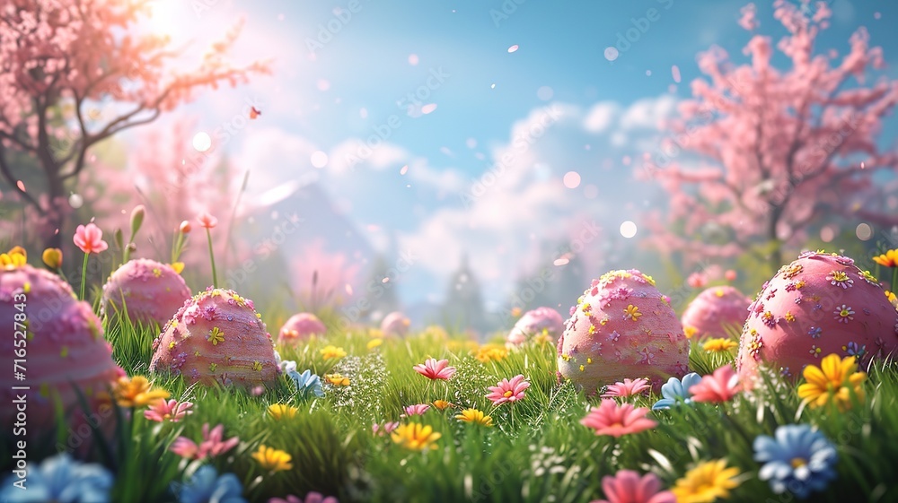 Spring Holiday Easter Background Spring Holiday Easter Background