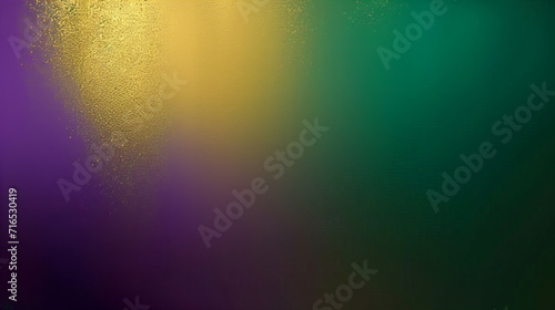 simple gradient background, green , lilac and gold Mardi Gras colors