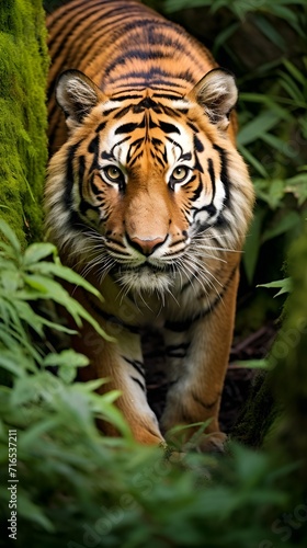 Wild tiger habitat contributing to healthy ecosystems   Wild tiger habitat  healthy ecosystems  wildlife