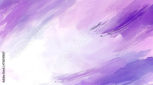 Background with big pastel color of lavender brushstrokes. white center.