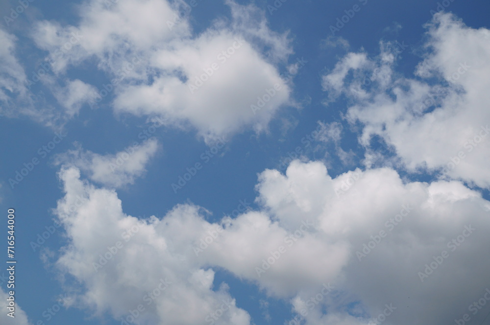 Fototapeta premium Clouds in the sky. Cloudy landscape. Natural background.