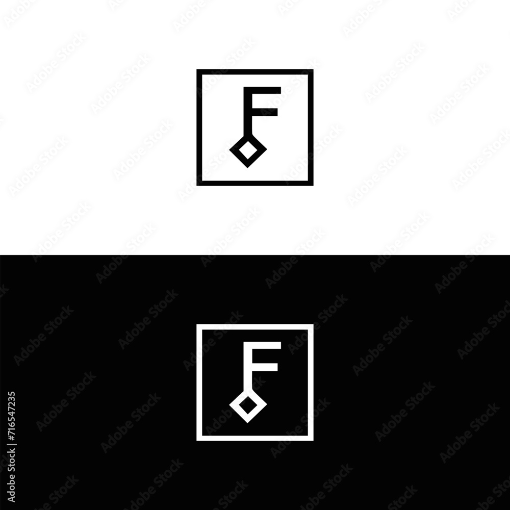 F letter logo F LOGO SET design for fashion and beauty and spa company. F letter vector icon.
