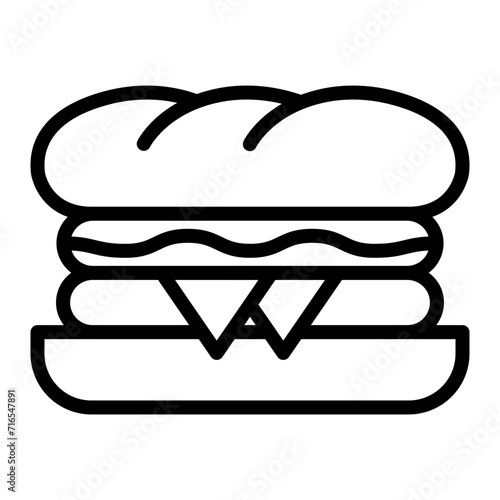Sandwich Icon Design