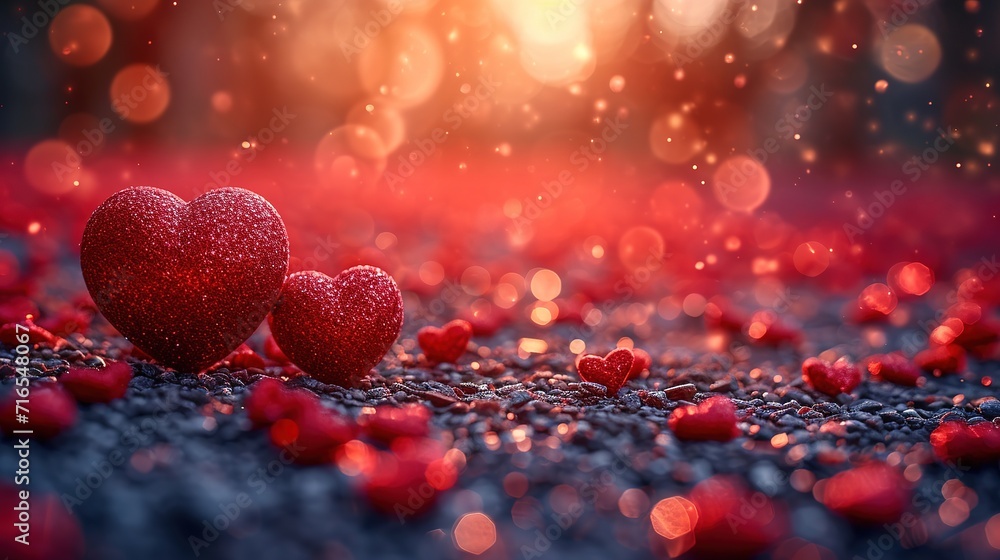 Holiday Greeting Card for Valentine's Day. Love valentine concept 3d render. Holiday Greeting Card for Valentine's Day. Love valentine concept 3d render.
