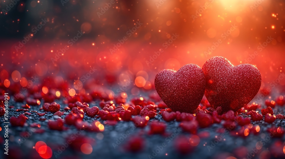 Holiday Greeting Card for Valentine's Day. Love valentine concept 3d render. Holiday Greeting Card for Valentine's Day. Love valentine concept 3d render.
