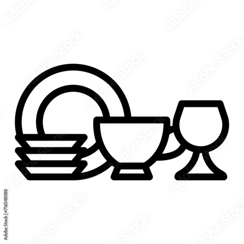 Crockery Icon Design