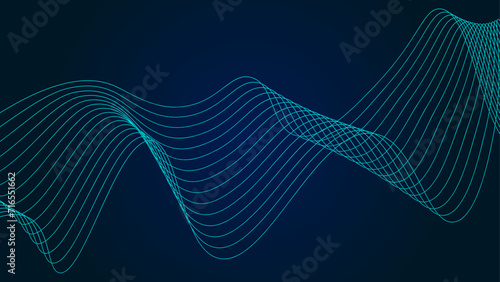  Modern dark blue banner background abstract geometric pattern light. Abstract blue background banner poster with dynamic. technology network
