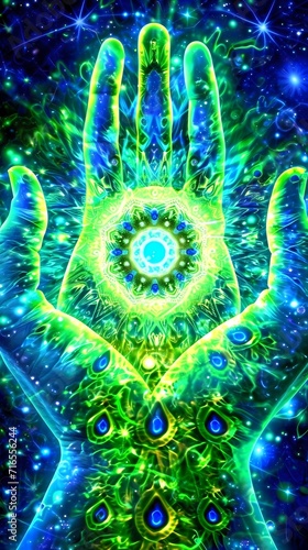 trippy collage art, selflessness, background image for cellphone, mobile phone, ios, android