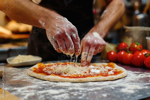 The process of making pizza