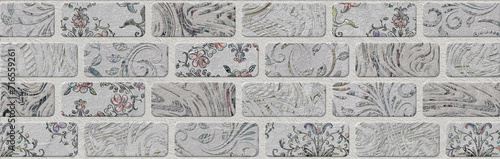 ecorative wallpaper background pattern, digital geometric floral 3d structure, ceramic tile, cover, interior, carpet.