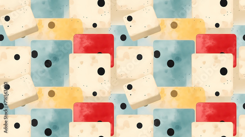 Modern seamless pattern in ...