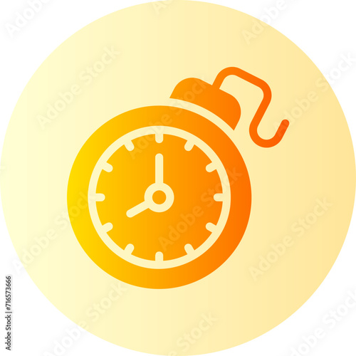deadline gradient icon