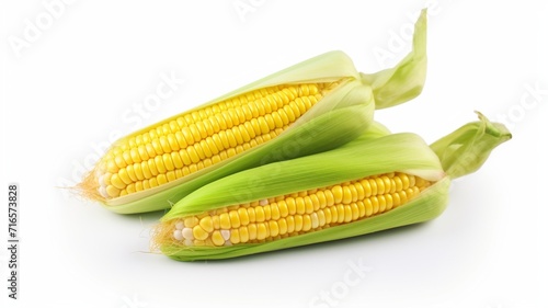 corn isolated. generative ai