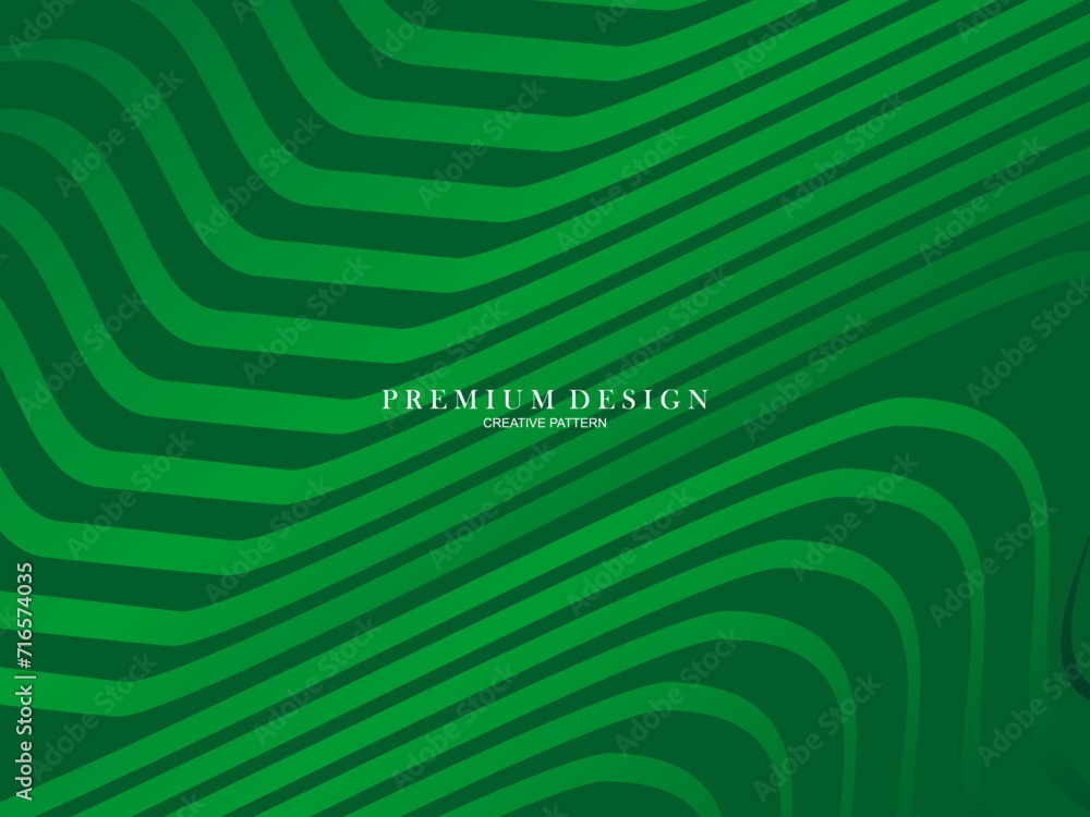 Abstract Green lines Background Template Vector, Green Background with Beautiful Wave Design. Abstract Green lines Background Template Vector, Green Background with Beautiful Wave Design.