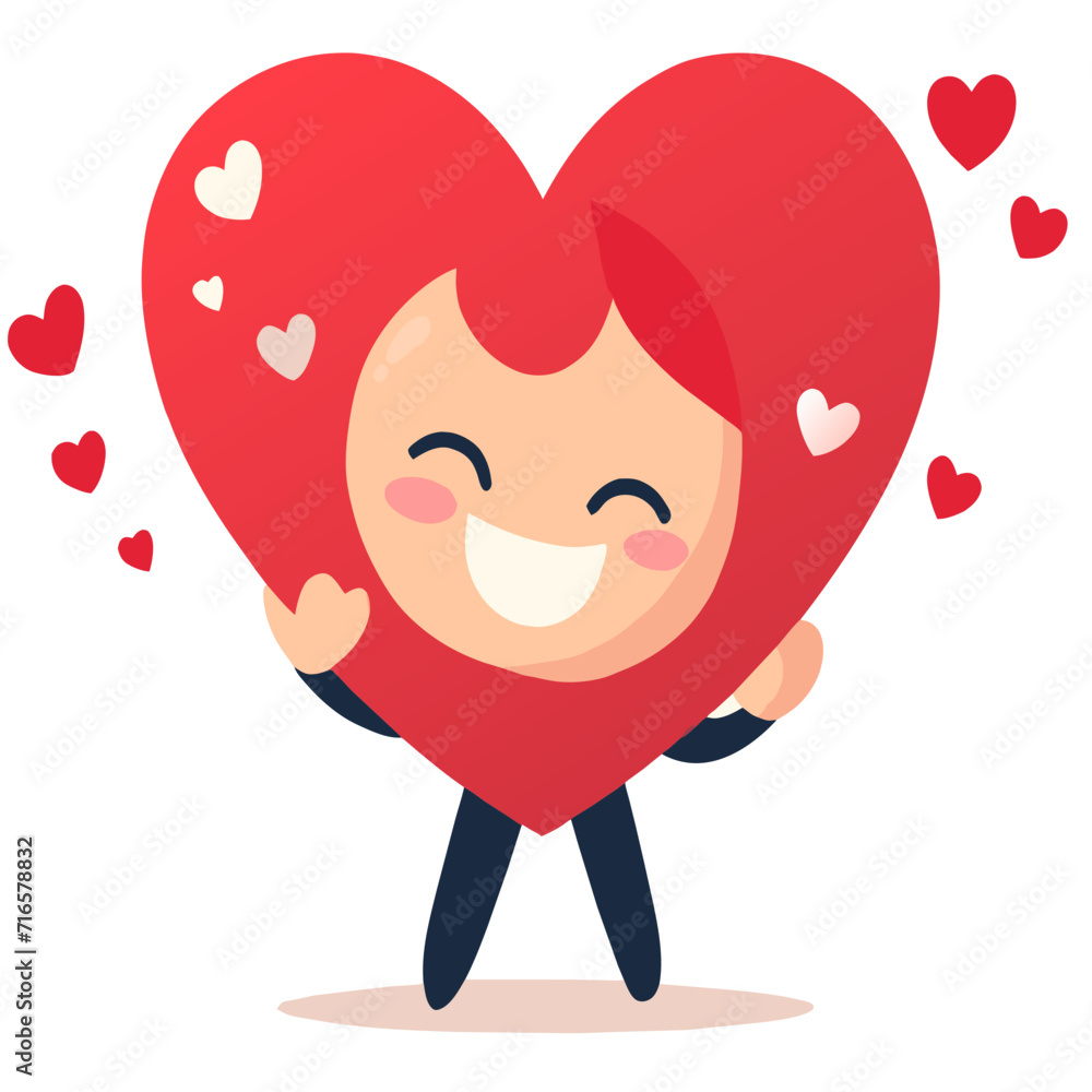 Obraz premium child with heart