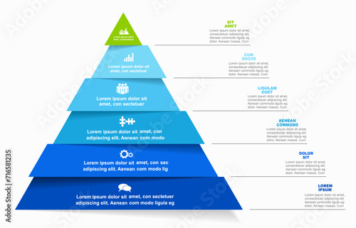 Infographic design template with place for your data. Vector illustration.