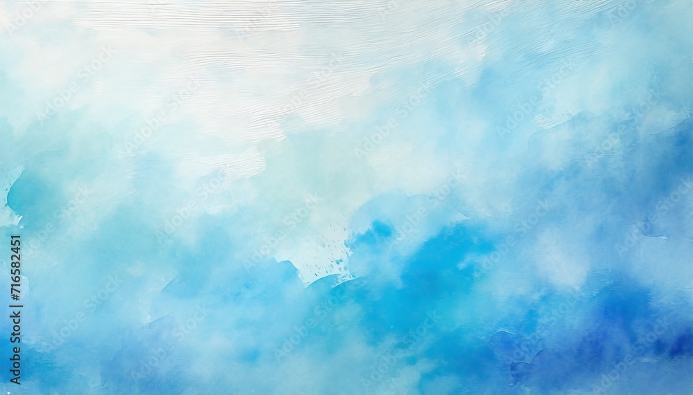 blue watercolor background on