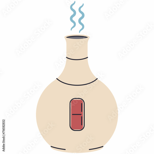 Diffuser vector cartoon illustration isolated on a white background.