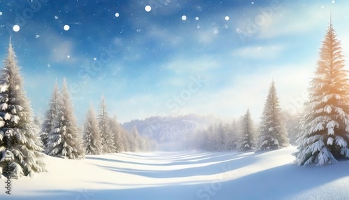 winter or christmas background