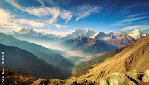 himalayan landscape mountains