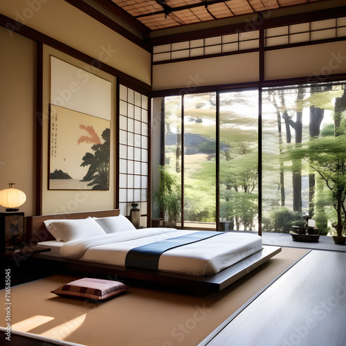 japanese interior bedroom