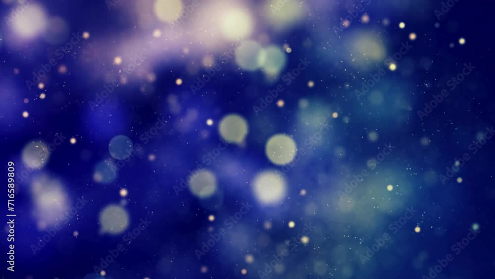 Blue Bokeh Bliss: HD Stock Video with Captivating Bokeh Effect and Flashing Blurred Circles for Creative Backgrounds Blue Bokeh Bliss: HD Stock Video with Captivating Bokeh Effect and Flashing Blurred Circles for Creative Backgrounds