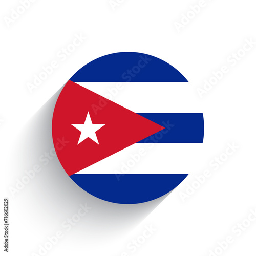 Free Download National flag of Cuba icon vector illustration isolated on white background. - GFXLoad