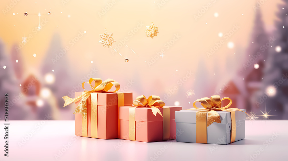 Gift background for birthdays, holiday anniversaries, Valentine's Day and weddings Gift background for birthdays, holiday anniversaries, Valentine's Day and weddings