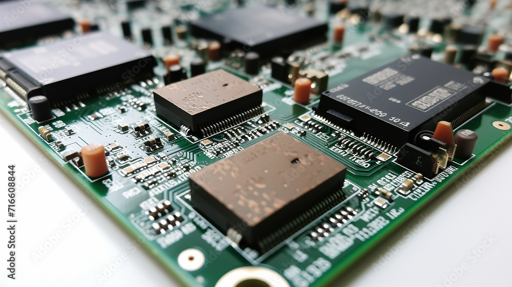 chip circuit board computer chip black and white style, fictional graphics chip circuit board computer chip black and white style, fictional graphics