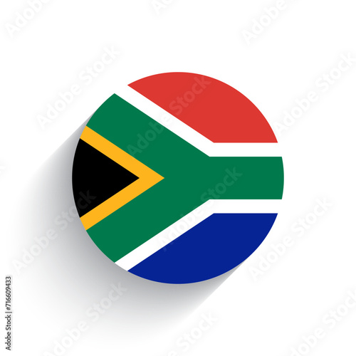 Free Download National flag of South Africa icon vector illustration isolated on white background. - GFXLoad