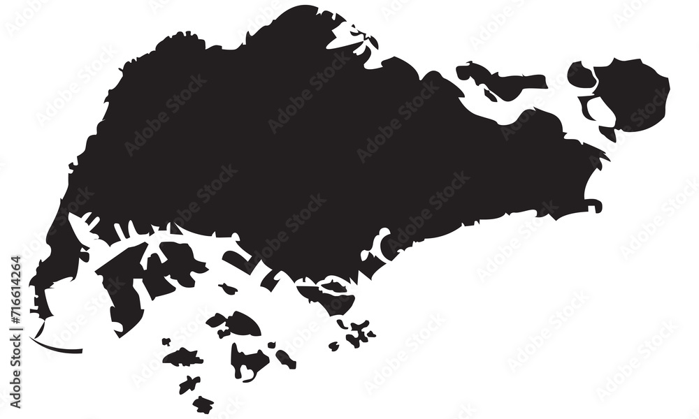 Singapore map. Good use for symbol, logo, web icon, mascot, sign, or any design. 1234 Singapore map. Good use for symbol, logo, web icon, mascot, sign, or any design. 1234