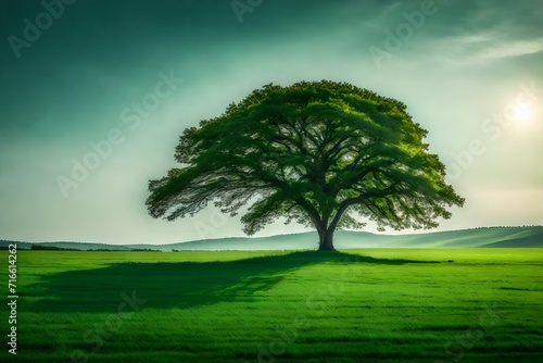 tree on the field