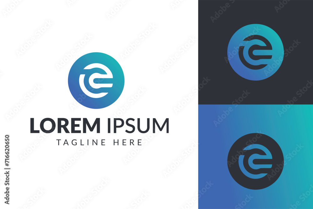 Modern Circular Logo Design Featuring Initials CE in Blue Gradient
Modern Circular Logo Design Featuring Initials CE in Blue Gradient