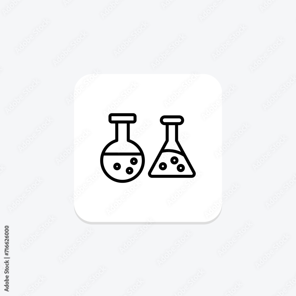 Experiment black outline icon , vector, pixel perfect, illustrator file Experiment black outline icon , vector, pixel perfect, illustrator file