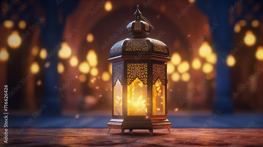 Beautiful Islamic Ramadan Kareem 3d illustration Beautiful Islamic Ramadan Kareem 3d illustration