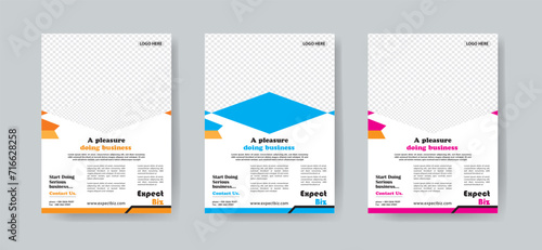 Corporate business flyer template 