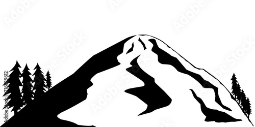 mountain silhouette