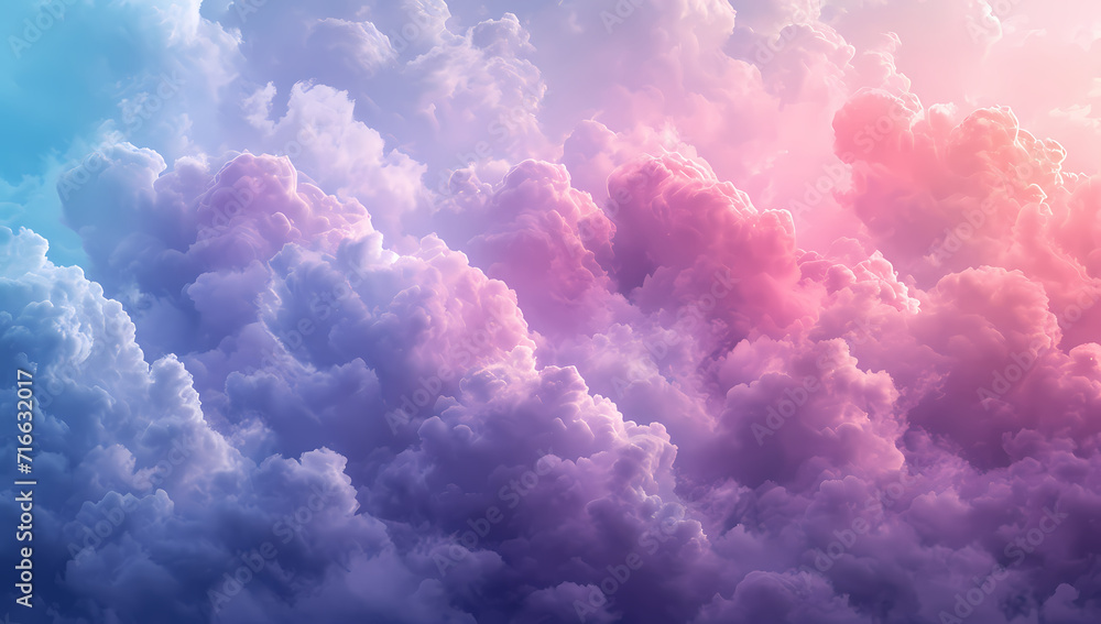 A vibrant display of cumulus clouds dance in the endless blue sky, inviting us to immerse ourselves in the beauty of nature