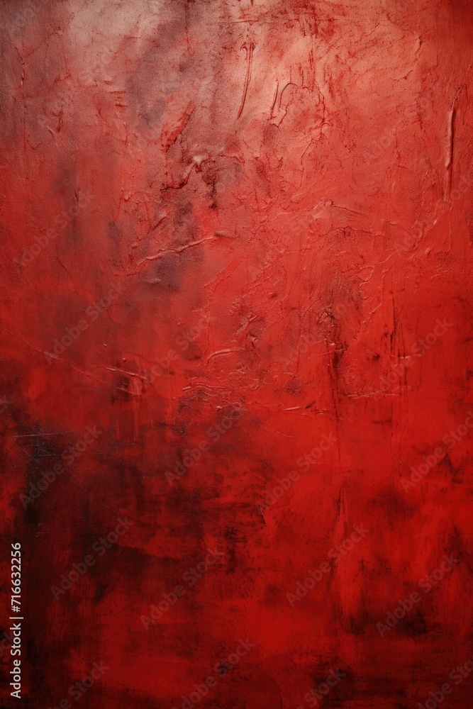 Dramatic Red Textured Background: Rich Monochromatic Velvet-Like Surface - Valentine's Day Concept Dramatic Red Textured Background: Rich Monochromatic Velvet-Like Surface - Valentine's Day Concept
