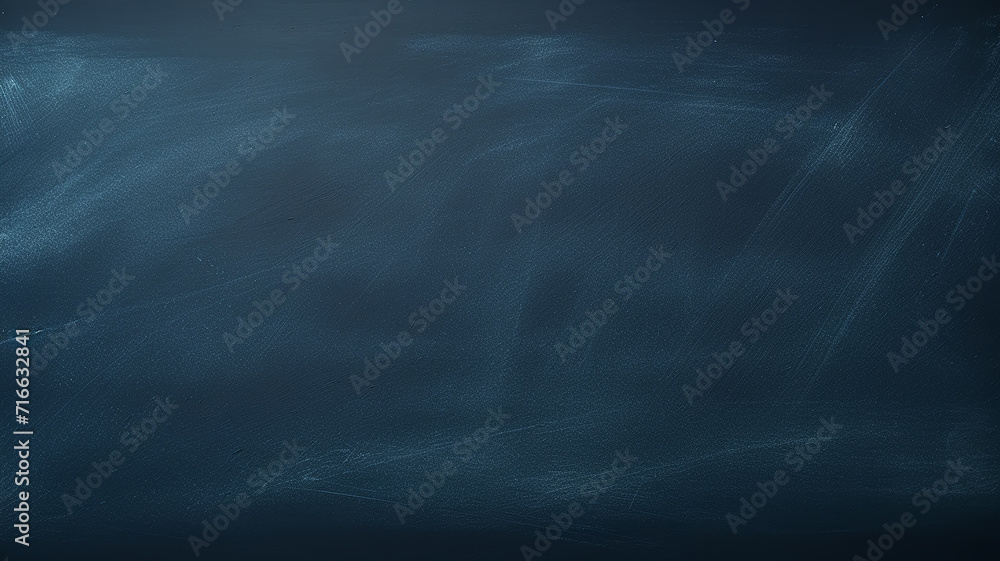 Fototapeta premium background blackboard , empty blank dark blue indigo, back to school with a copy of the space chalk board